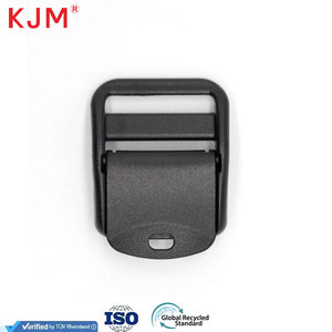 Boucle à came robuste en plastique noir de 25 mm pour sangles de fixation, déménagement de meubles, <span class=keywords><strong>porte</strong></span>-bagages - Product Image 2