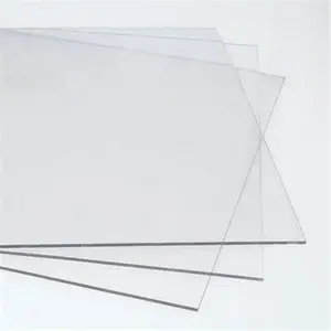 Poly panneau transparent d'utilisation industrielle de feuille en plastique claire de polycarbonate