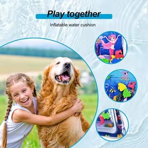 Nueva alfombrilla de juego con <span class=keywords><strong>Sensor</strong></span> de agua gruesa para gatos, nueva alfombrilla sensorial de agua con peces para juegos de mascotas, alfombrilla de juego de agua interactiva para gatos - Product Image 6