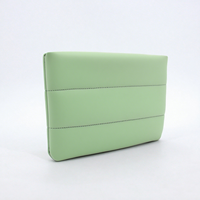 Mini sac de maquillage portable de voyage, matelassé, mignon, gonflé, avec fermeture éclair, grande capacité, sac de soin de la peau, sac à coussin avec logo personnalisé