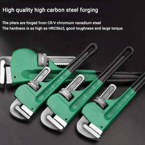 Llave de Tubo Métrica de Acero al Carbono de Grado Industrial de Alta Calidad con Soporte OEM/ODM y Garantía de 3 Años para Fontaneros - Product Image 4