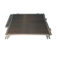 Évaporateur micro-canaux en aluminium pour congélateur de supermarché avec système anti-givre et ailettes larges pour vitrine de supermarché