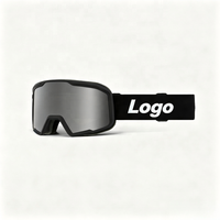 Lunettes de motocross personnalisées avec logo, 100 styles, sangle réglable, protection UV, anti-buée, pour moto, dirt bike, ski et sports.