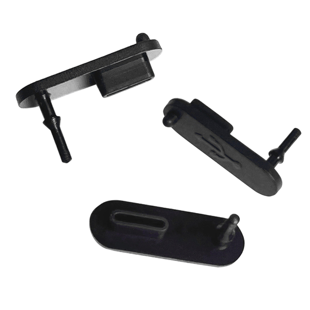 type-c female charging silicone port cover type-c cap usb c anti dust plug type c With fixed column