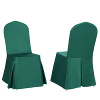 Housses de chaise d'hôtel en satin double face de qualité supérieure, pour conférences et banquets, nouvelles housses de chaise chinoises, housses de chaise spécialisées pour hôtels