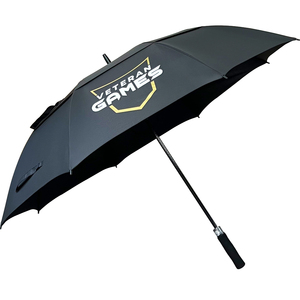 Grand <span class=keywords><strong>parapluie</strong></span> de golf personnalisé à double auvent de 30 pouces Meilleur <span class=keywords><strong>parapluie</strong></span> de marque coupe-vent imprimé <span class=keywords><strong>tempête</strong></span> pour hommes Extra solide et robuste - Product Image 3