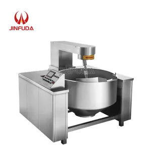 Hot Sale Automatic Seafood Sauce Tilting Cooking Equipment Industrial Auto Cooking Mixer Machine Price