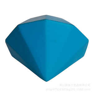 Diamond Pu Foam High <b>Rebound</b> Fidget Toy For Kids Age 5 To 7 Years Unisex - Product Image 4