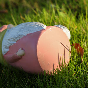 Nuevo Conejo de Pascua Enano de Resina, Artesanía Decorativa para Interiores y Exteriores, Decoración de Jardín, Linda Estatua de Dibujos Animados, Rosa/<span class=keywords><strong>Azul</strong></span> Amor - Product Image 6