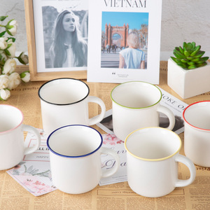 <span class=keywords><strong>Taza</strong></span> de Agua Esmaltada <span class=keywords><strong>para</strong></span> Acampar <span class=keywords><strong>al</strong></span> Aire Libre, <span class=keywords><strong>Taza</strong></span> de Café de Metal Grueso, <span class=keywords><strong>Taza</strong></span> Esmaltada Portátil <span class=keywords><strong>para</strong></span> Uso Diario y de Campamento - Product Image 1