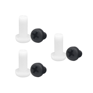 Vis/Boulons à tête fraisée Phillips en nylon <span class=keywords><strong>noir</strong></span> <span class=keywords><strong>et</strong></span> <span class=keywords><strong>blanc</strong></span> de haute qualité M2-M8 pour applications d'isolation électrique - Product Image 3
