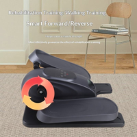 Stepper de rééducation électrique intelligent à double mode magnétique pour personnes âgées, usage domestique, capacité 100 kg, mini elliptique pour membres