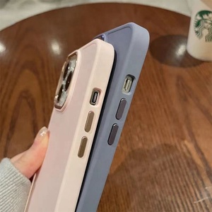 Funda protectora completa para teléfono móvil, funda para cámara de chica para iPhone 14/POCO C3/HOT9 <span class=keywords><strong>PLAY</strong></span>/1 + 8 PRO/Samsung A02S /A03S - Product Image 5
