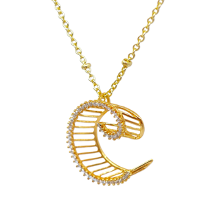 สร้อยคอเงิน UM Jewelry ชุบทอง ขายส่ง เหมาะสำหรับทั้งชายและหญิง ของขวัญหมั้น ของขวัญวันครบรอบ สวมใส่ได้ทุกวัน งานปาร์ตี้ - Product Image 2