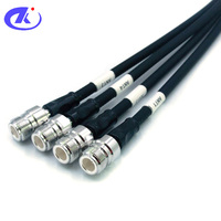 Conector de clúster macho MQ4 de puente PIM bajo a conector hembra N Cable Superflex de 1/4 "0,5 M