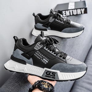 2026 Hot Sale Retro Lightweight Thick Sole Height Fashion Men Basketball <b>Shoes</b> Lace-up Autumn Winter - Product Image 1