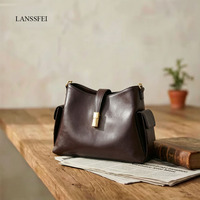 Nouveau Sac à Bandoulière en Cuir Véritable de Luxe 2026 – Vente en Gros, Personnalisable avec Logo, Sac Croisé Décontracté, Sacs à Main Tendance en Cuir