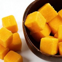 Hot verkopende OEM/ODM vierkante mango gummy snoepjes met fruit smaak, kauwbare supplementen met echt mangosap, gezonde gummies