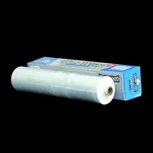 Transparent PE Cling wrap manufacturer film cling film with box