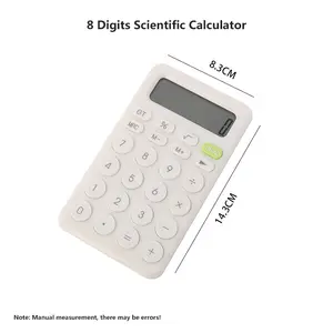 8-Digit Basic Standard Calculators Small Digital Desktop Calculator With Portable Student Examination Scientific Calculator