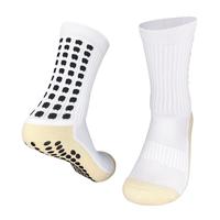 Chaussettes de football antidérapantes respirantes pour adultes, chaussettes de sport colorées anti-humidité, en promotion