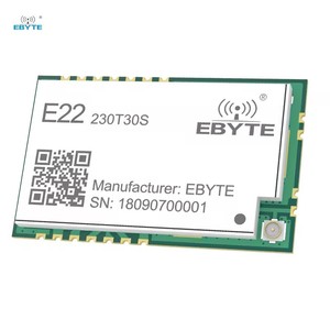 Ebyte ODM E22-230T30S-V2 Semtech SX1262 UART 10Km <b>Range</b> 230MHz 30dBm SMD LoRa Wireless Data Transmission Module - Product Image 1
