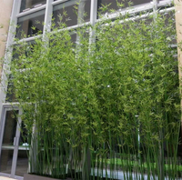 Usine vente directe  d'intérieur grand arbre de bambou artificiel, plantes en bambou artificiel en plastique personnalisé