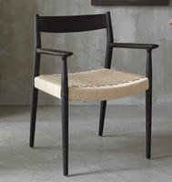 Chaises de salle à manger nordique moderne personnalisé café d'intérieur fauteuil cuisine chaise de salle à manger en bois