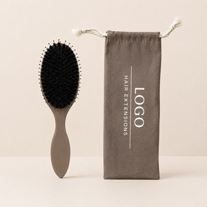 <span class=keywords><strong>Brosse</strong></span> démêlante en nylon et poils de sanglier avec manche en plastique, <span class=keywords><strong>brosse</strong></span> de <span class=keywords><strong>massage</strong></span> <span class=keywords><strong>du</strong></span> <span class=keywords><strong>cuir</strong></span> <span class=keywords><strong>chevelu</strong></span> <span class=keywords><strong>pour</strong></span> extensions capillaires, type peigne courant <span class=keywords><strong>pour</strong></span> usage domestique - Product Image 1