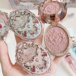 Flower Knows Fard à Joues Gaufré Dégradé Fraise Rococo Violet Palette Fard Mat Illuminateur Longue Tenue - Product Image 2