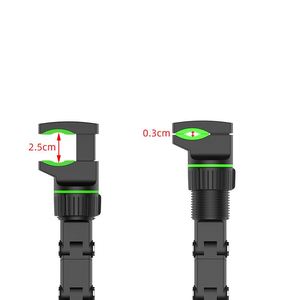 X422 Universal Car <b>Mirror</b> 360 Rotation Adjustable <b>Foldable</b> Flexible Cell Phone Mount Convenient Rearview Mobile Phone Holder - Product Image 4