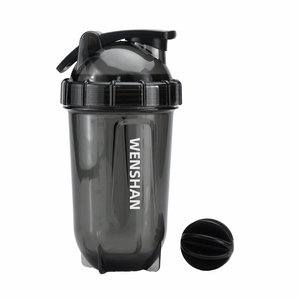 Shaker Bottle Clear Protein Shaker <strong>Cup</strong> with Mixing Ball Leak-Proof Extra-Durable Gym Bottle <strong>for</strong> <strong>Work</strong> Out - Product Image 4