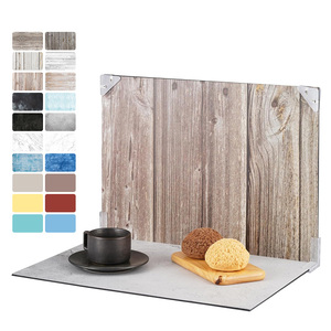 Photography Backdrop Product Photo <strong>Background</strong> 20 Pattern Small Product Photoshoot Props Kit for Food Jewelry Mini Items Picture - Product Image 1
