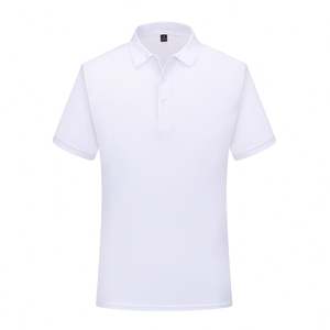 Vente en gros de polos 100% coton pour hommes, logo personnalisé, impression brodée, golf uni et décontracté pour polo tricoté - Product Image 2