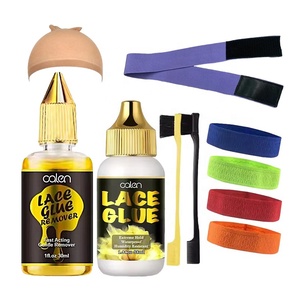 <span class=keywords><strong>Colle</strong></span> pour perruque 38 ml, imperméable et à tenue forte, avec <span class=keywords><strong>pinceau</strong></span> offert, adhésif pour perruque en dentelle - Product Image 1