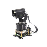 Caméra à deux degrés de liberté Raspberry Pi 5/4B avec cardan OpenCV pour reconnaissance visuelle robotique IA