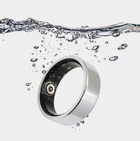 Anillo Inteligente KR2 de Aleación con Control por Aplicación, Frecuencia Cardíaca, Oxígeno en Sangre, Sueño, Ejercicio, Lectura de Temperatura Corporal, Pasar Páginas, Foto, Video, Clip Corto