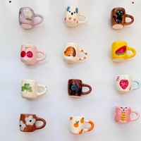Nouvelle tasse à café miniature en acier inoxydable - Accessoire DIY pour pendentif aimant de réfrigérateur, pour collier, décoration de maison et de cuisine, cadeaux pour la fête des mères