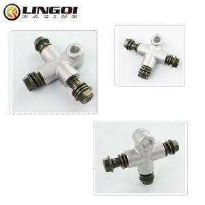 LINGQI Racing moto Tee adattatore <span class=keywords><strong>tubo</strong></span> olio giunto collegamento olio collegamento olio per moto ATV <span class=keywords><strong>Pit</strong></span> <span class=keywords><strong>Bike</strong></span> pezzi di ricambio - Product Image 5