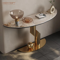 Table console moderne de luxe en métal pour salon, entrée, bureau à domicile, appartement, couloir - Décoration intérieure vintage et classique personnalisable