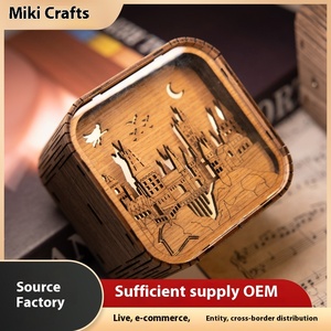 Hộp nhạc gỗ cao cấp có cơ chế xoay vòng và vũ công ba lê bằng tay quay, hoạt động bằng pin, làm quà tặng - Product Image 5