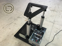 Plataforma de Movimiento de 3 Grados de Libertad LeaderDream para Bricolaje |   Sistema de Simulación Ajustable para el Hogar Compatible con Juegos de Vuelo y Carreras
