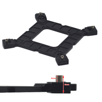 Mainboard CPU Heat Sink Backplane mendukung Intel 1155/1156/1700/1366 Aksesori komputer