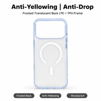 Funda para Teléfono con Botón de Control AI para iPhone 18 17 Pro Max, Parte Trasera de PC Esmerilada, Marco de TPU, Antiamarilleo, Antigolpes, Venta al por Mayor OEM