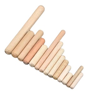Taiyusheng - Embouts en bois ronds à queue de pie, chevilles, clous, cales, connecteurs de meubles, composants de jonction trois-en-un - Product Image 1
