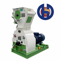 Nouvelle machine à marteaux SFSP robuste avec une capacité de 3 tonnes/h pour le broyage des ingrédients de soja et de maïs