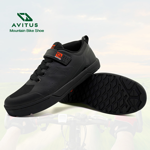 AVITUS Chaussures de <span class=keywords><strong>VTT</strong></span> pour homme Chaussures de cyclisme d'extérieur respirantes et confortables à pédale <span class=keywords><strong>plate</strong></span> Chaussures de <span class=keywords><strong>VTT</strong></span> pour homme Zapatillas - Product Image 5