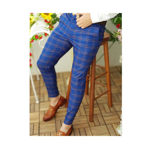 Pantalon slim pour homme, imprimé, respirant, 100% polyester, avec poches, pantalon décontracté pour l'extérieur - Product Image 3