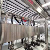 Machine de remplissage linéaire entièrement automatique pour sauces et vinaigres, machine de mise en bouteille de liquides avec suivi de remplissage