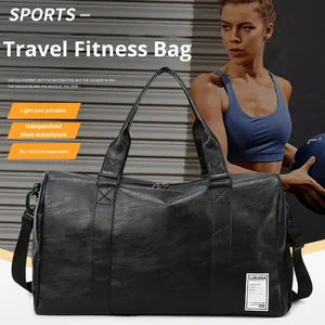 Bolsa <span class=keywords><strong>de</strong></span> Deporte <span class=keywords><strong>de</strong></span> Moda para Exteriores, Bolsa <span class=keywords><strong>de</strong></span> Viaje <span class=keywords><strong>de</strong></span> PU para <span class=keywords><strong>Hombre</strong></span> con Separación Seca y Húmeda, Bolsa <span class=keywords><strong>de</strong></span> Viaje <span class=keywords><strong>de</strong></span> Gran Capacidad para Mujer - Product Image 2